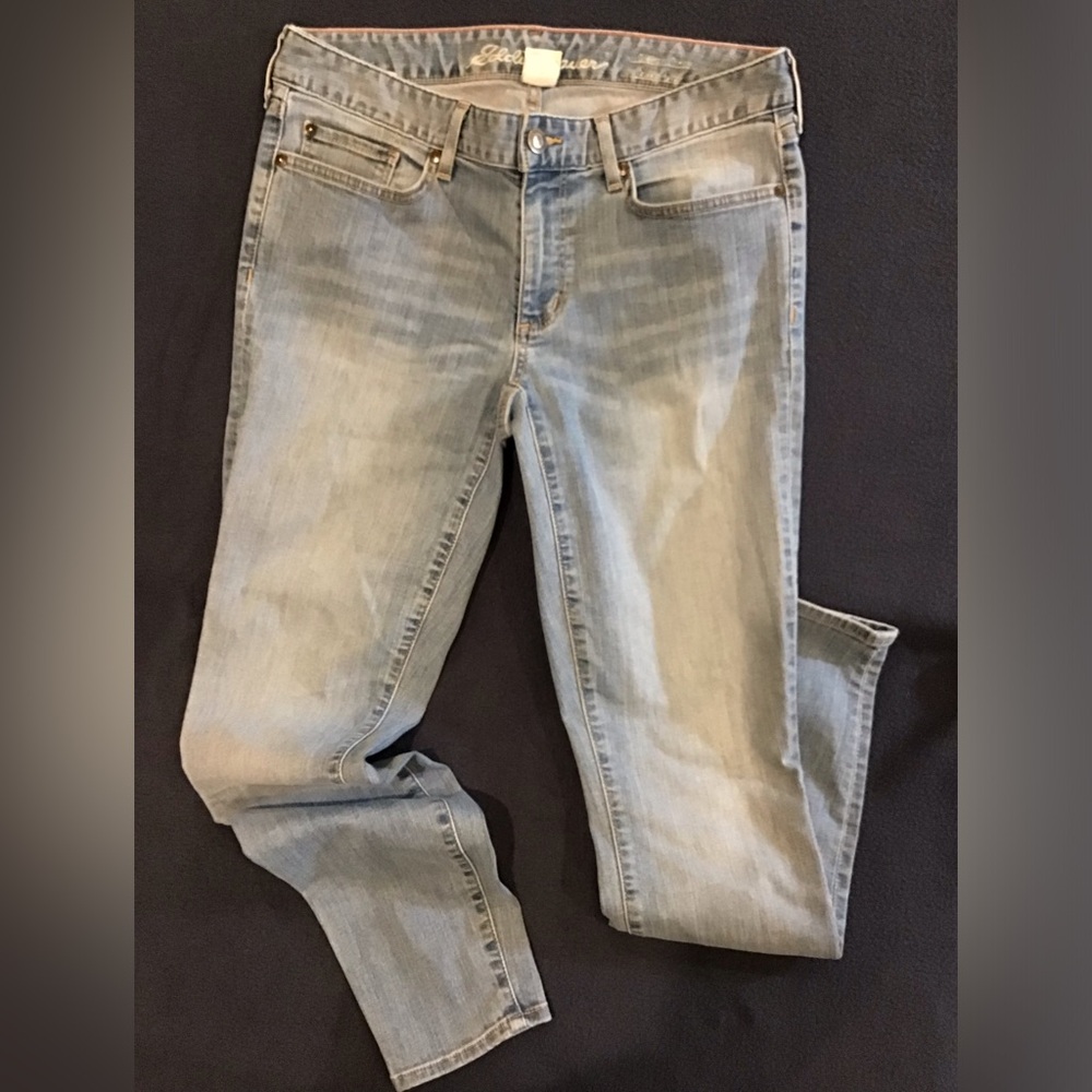 Eddie Bauer tall slightly curvy skinny jeans